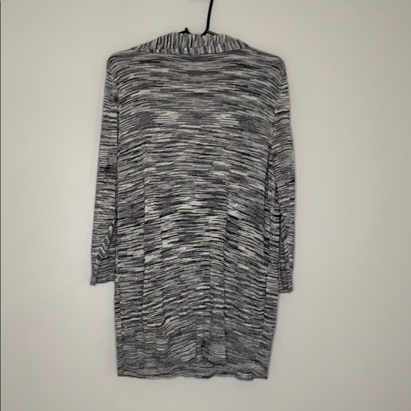 Roz & Ali Drape front layered stretch pullover top plus 2XL - Picture 2 of 8